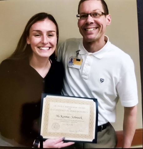 McKenna Schnack with Cory Borsheim