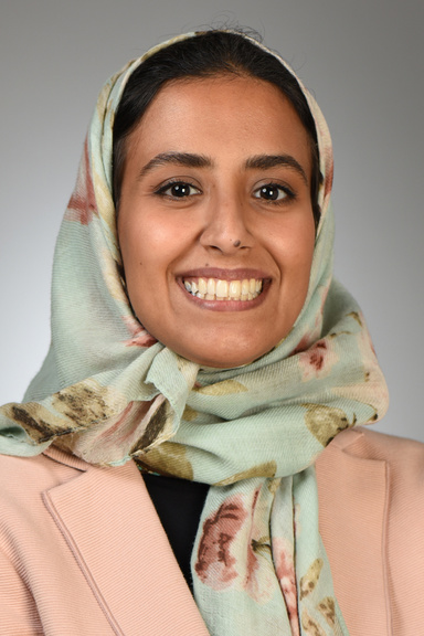 Dr. Manal Alzahrani, first year resident