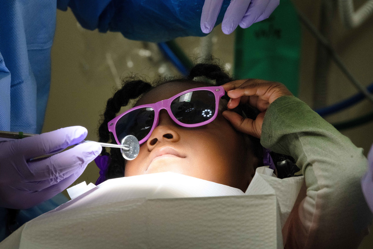 Pediatric dentistry patient