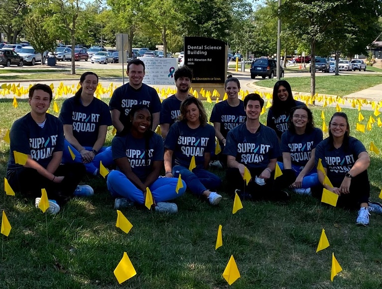 Student Advisory Board during Suicide Prevention Week 