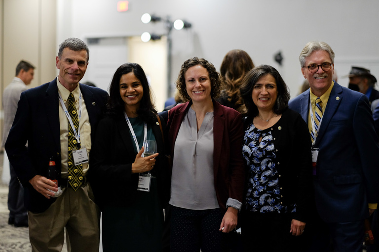 ABDPH Annual Meeting – Steve Levy, Astha Singhal, Julie Reynolds, Alejandra Valencia (UI COD MS grad, Dental Public Health), and John Warren