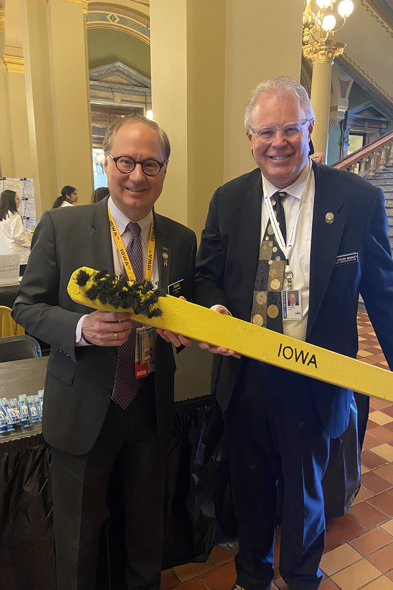 Clark Stanford with Steven Bradley