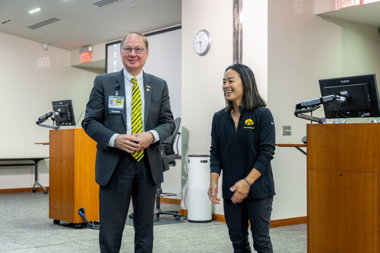 Dean Stanford and Coach Chun