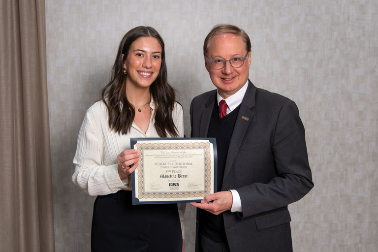 SCADA Pre-Doctoral Poster Competition 3rd place - Madeline Berst