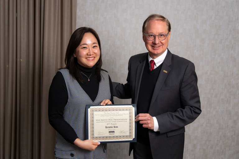 Max Smith Oral Presentation Graduate/Post-Doctoral Competition 2nd Place - Kristin Kim