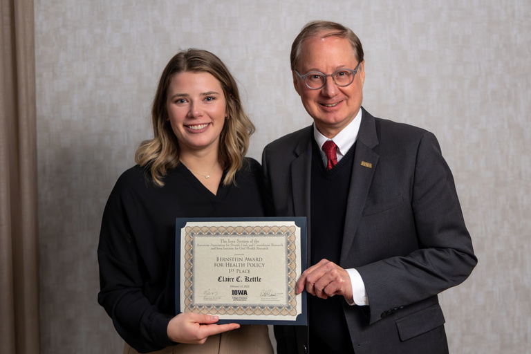 Bernstein Award for Health Policy 1st Place - Claire Kettle