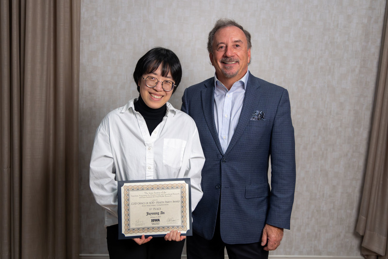 COD Office of AOD - Health Parity Award Post-Doctoral Competition 1st Place - Juyoung An