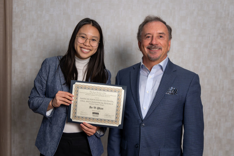 American Association for Dental, Oral, and Craniofacial Research Student Travel Award - Vi Phan