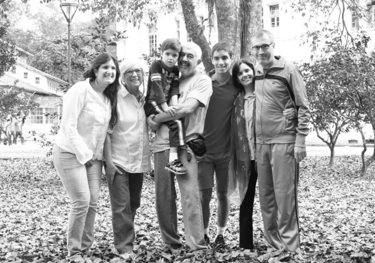 A group photo of the Marchini family