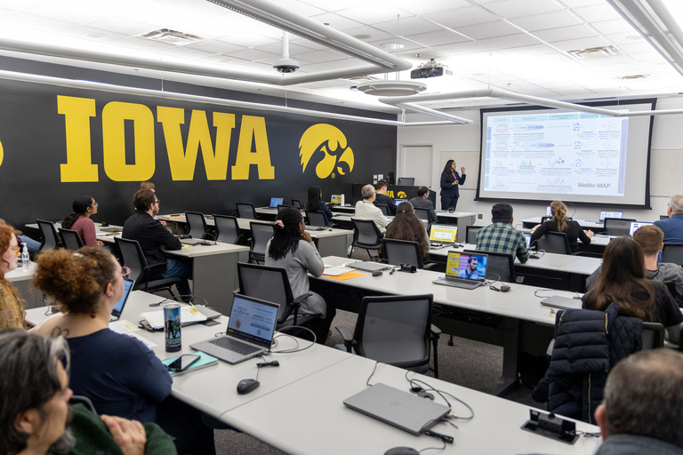 Participants at the 2026 Iowa Section of the AADOCR