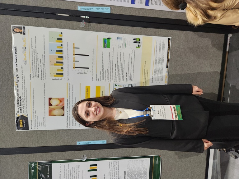 Student participants at the 2026 Iowa Section of the AADOCR