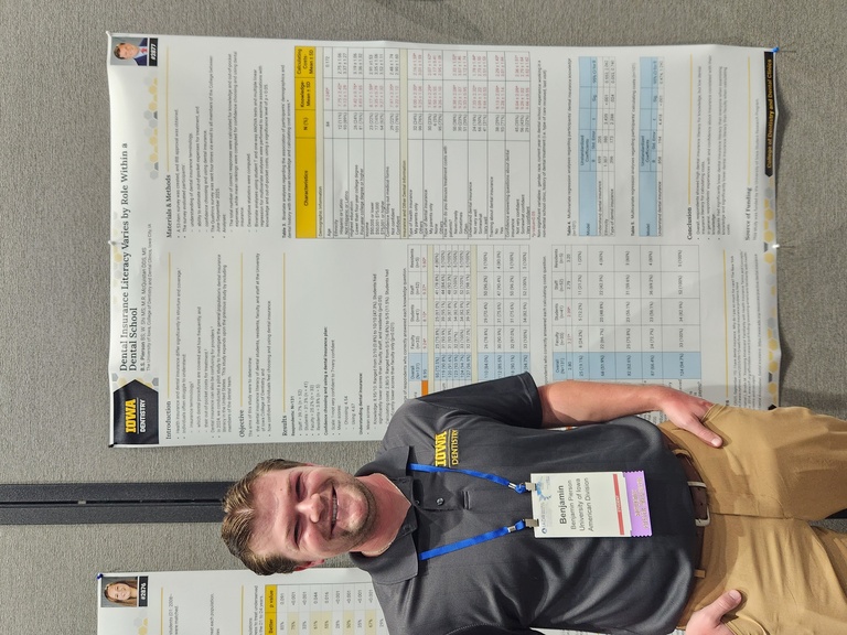 Student participants at the 2026 Iowa Section of the AADOCR