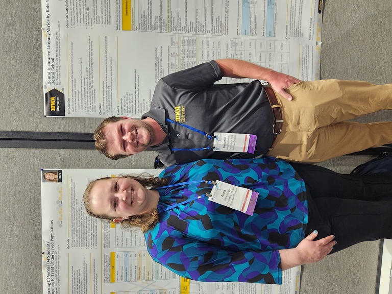 Student participants at the 2026 Iowa Section of the AADOCR