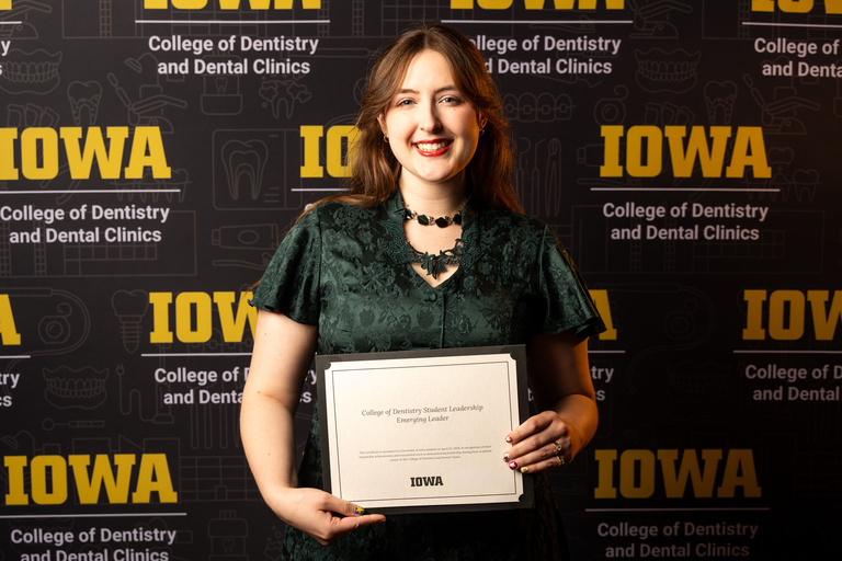 Student Leadership awardee