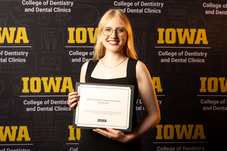 Student Leadership awardee