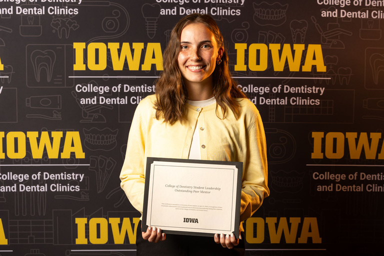 Student Leadership awardee