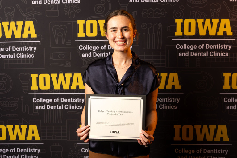 Student Leadership awardee