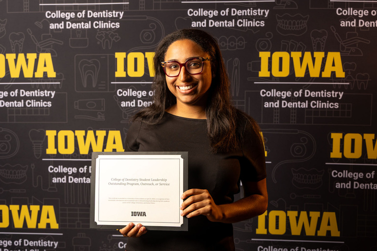 Student Leadership awardee