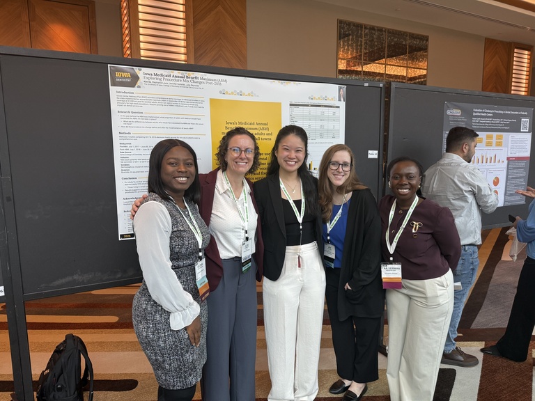 University of Iowa participants in the National Oral Health Conference 2026