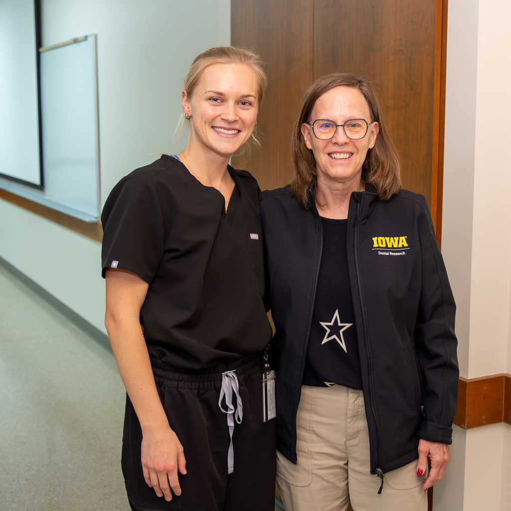 Teresa Marshall with Katy Volz