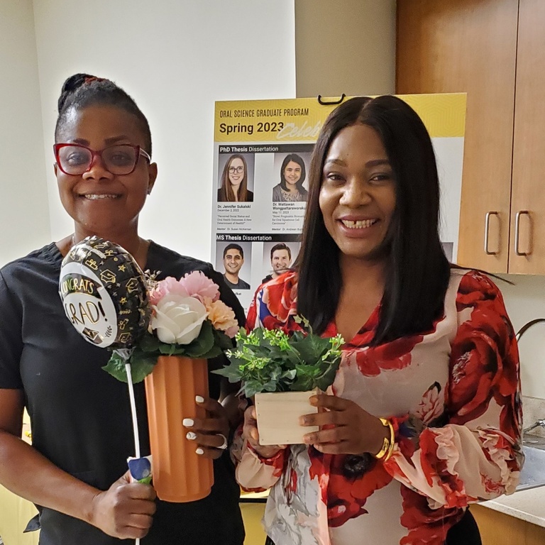 Oral Science celebration reception