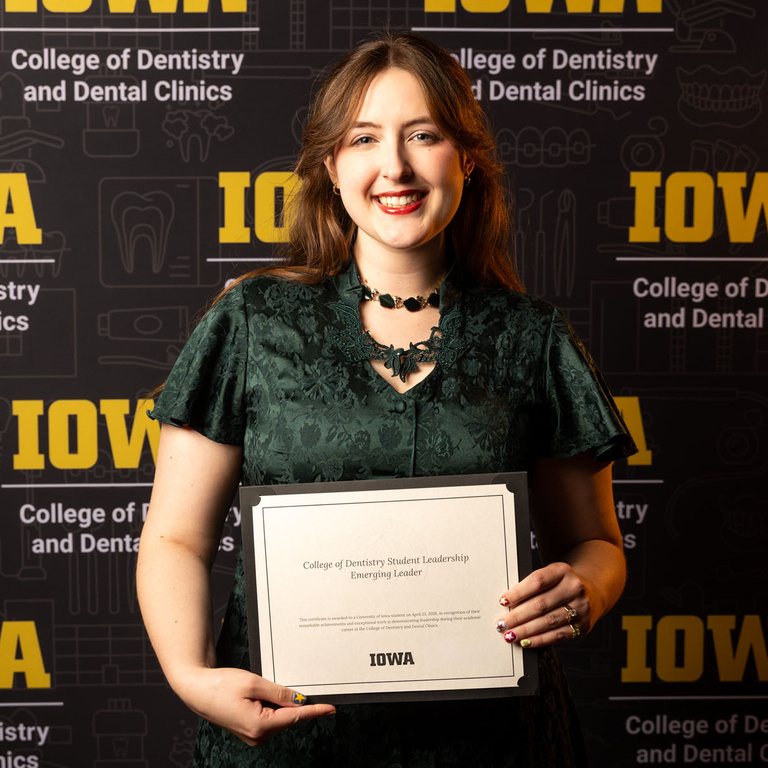 Student Leadership awardee