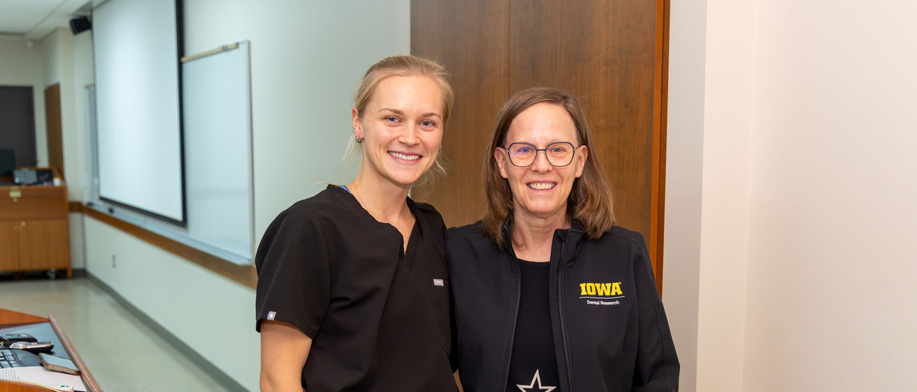 Teresa Marshall with Katy Volz