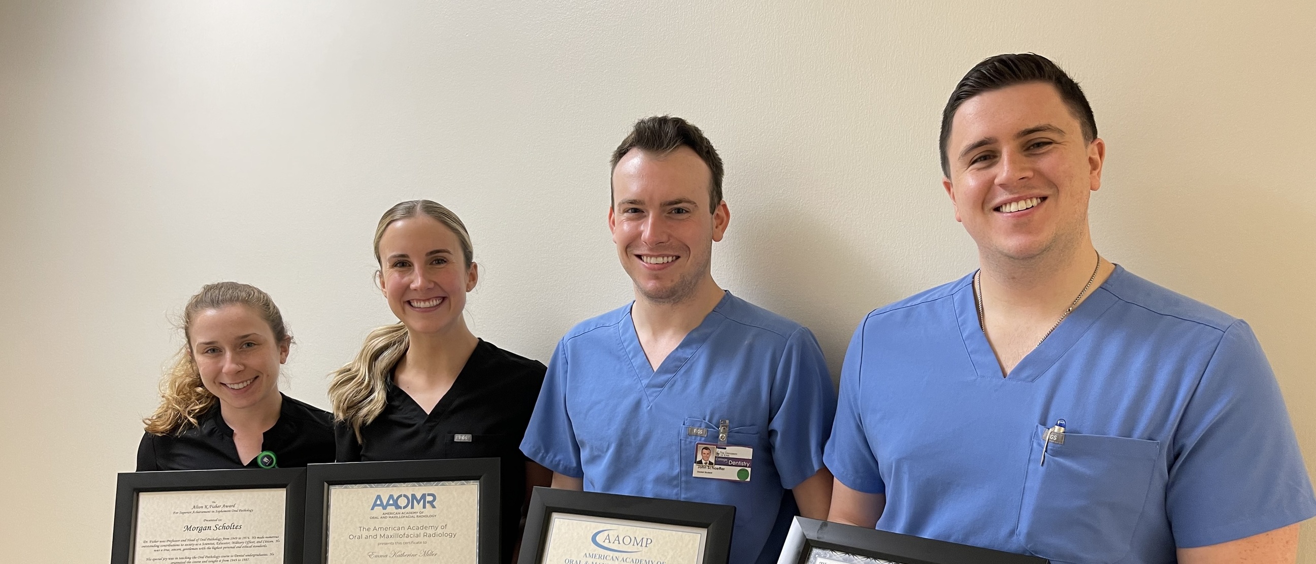 2022 OPRM Award Winners College of Dentistry and Dental Clinics The